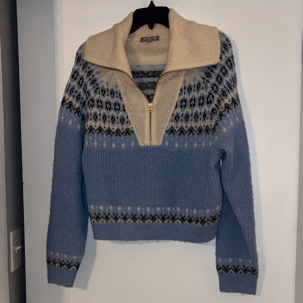 J. Crew Wool Ski Sweater